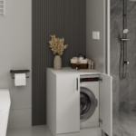 DF03107 Napoli 2 Kapaklı Çamaşır Makinesi Dolabı